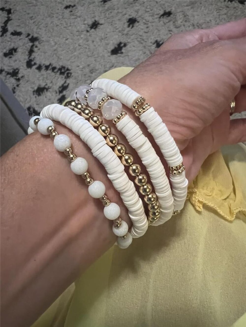 Boho Beaded Stackable Bracelets - Picture 2 of 4